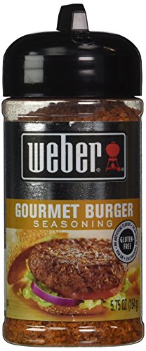 Weber Grill Gourmet Burger Seasoning, 5.75 oz (Pack of 4)
