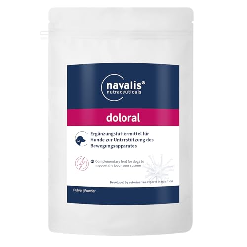 navalis doloral Dog Pulver | 160 g | Ergänzungsfuttermittel für Hunde | Mit Kurkuma & Teufelskralle
