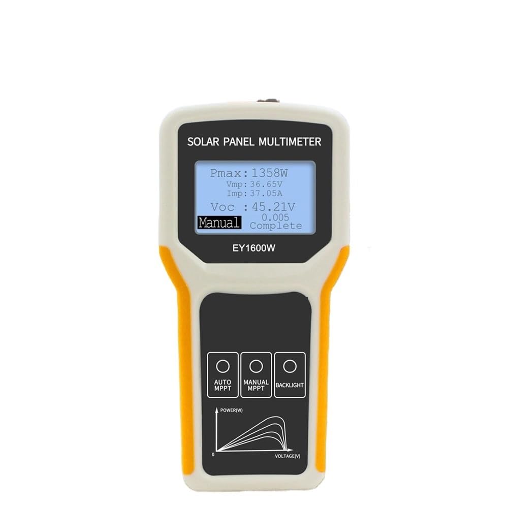 EY1600W/EY800W/EL400B panel fotowoltaiczny multimetr tester paneli słonecznych, tester MPPT, napięcie prądu, wiele metrów (EY1600W)