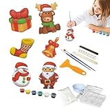 e artigianato per , kit di pittura di arte e artigianato - Artigianato versatile in ceramica e pittura su gesso, vernice sicura con kit d'acqua con vernici colorate per ragazzi fill