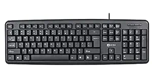 Live Tech KB 01 USB Wired Keyboard (Black)