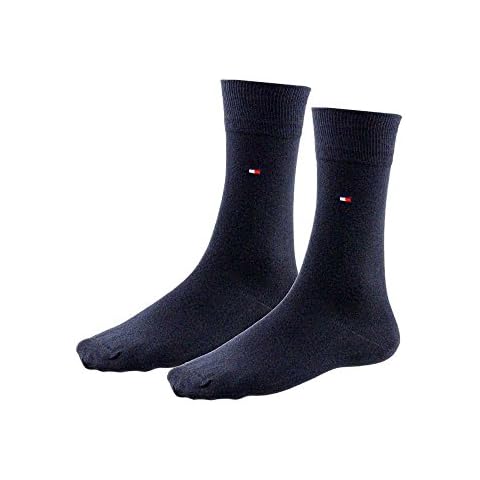 TOMMY HILFIGER Herrensocken Doppelpack dunkelblau Größe 43-46 Cover