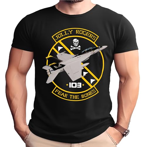 Jolly Rogers VF-103 F/A-18F Fear The Bones Shirt
