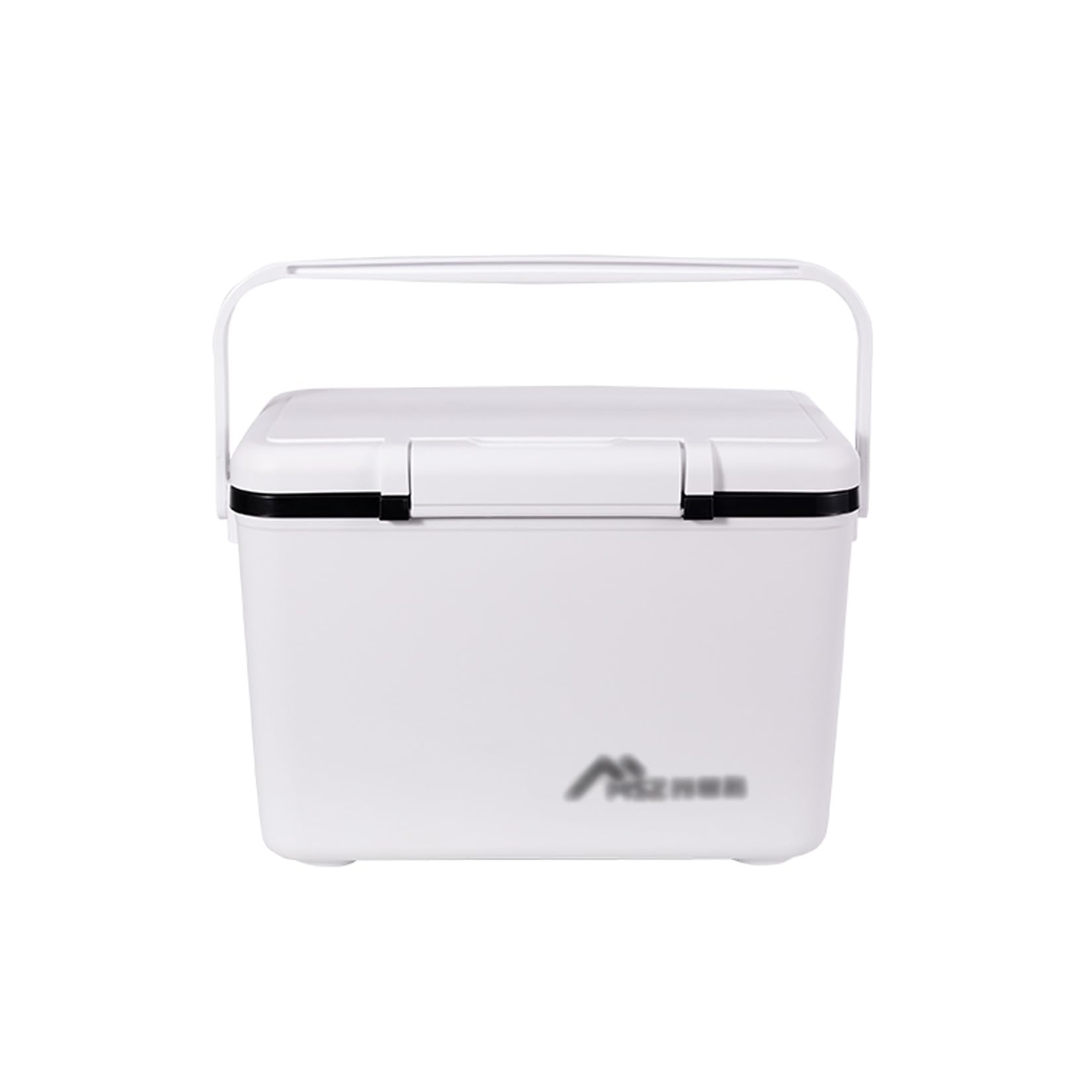 Glacière Portable de Grande capacité, 24 Heures de Refroidissement, Blanche