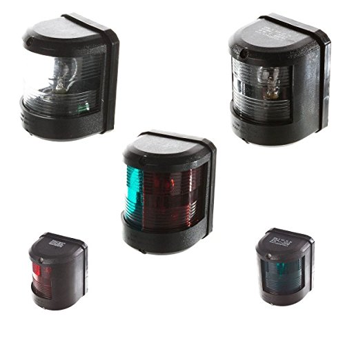 OSCULATI Fanale U78 Rosso/Verde/Nero 12 V