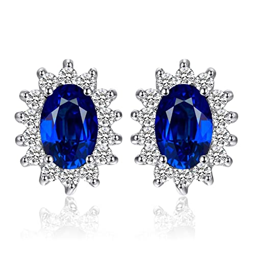 Boucles d'oreilles saphir bleu royal pour révéler votre reine intérieure