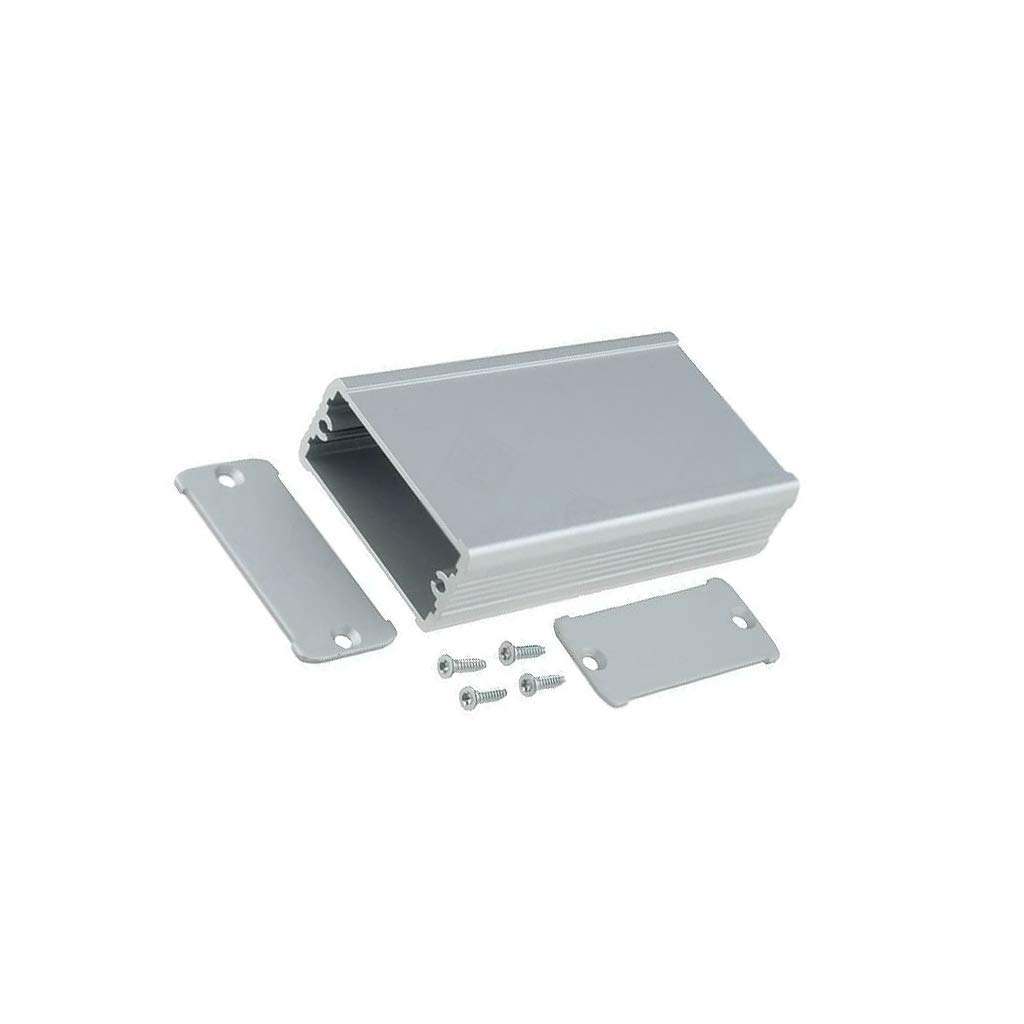 Boîtier TUF 55 16 100 ME en aluminium FI 55x100x16mm avec panneau amovible pour montage électronique
