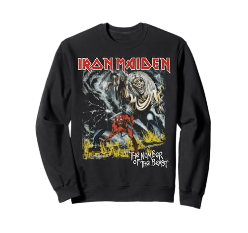 Iron Maiden Eddie Number Of The Beast Sweatshirt