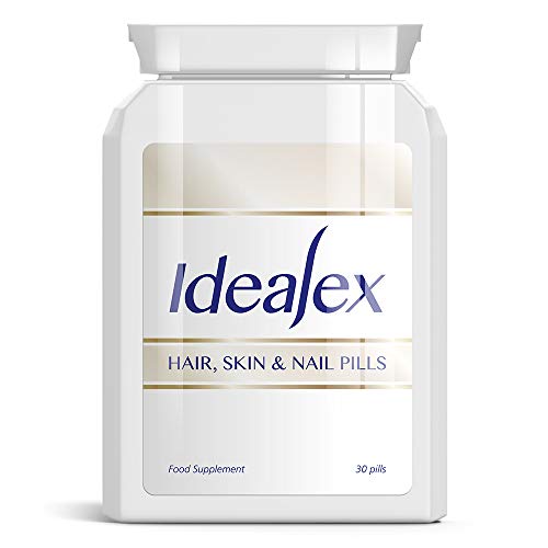IDEALEX HAIR SKIN AND NAIL PILLS TABLETS TREATMENT HEALTHY HAIR CLEAR SKIN FAST WORKING