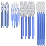 Wellgler's 100pcs Foam Cleaning Swabs, Multi-Purpose Cleanroom Foam Tip, Cleaning Swab Kitip,Lab Swabs.
