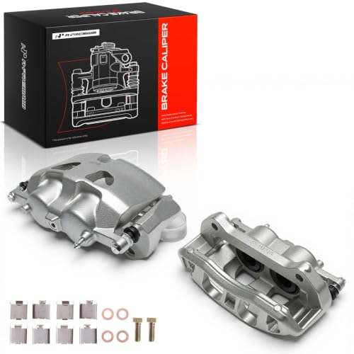 A-Premium Front Left and Right Side Disc Brake Caliper with Bracket