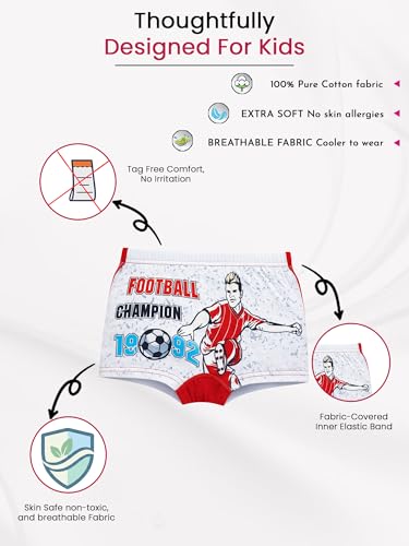 Image of BODYCARE Kids Boy's Trunk Underwear 100% Cotton | Soft Comfortable | Skin Friendly | Innerwear