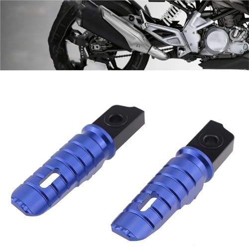 Repose-pieds passager BMW G310GS anti-glisse contre la fatigue des pieds turquoise