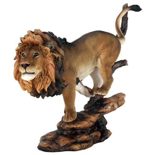 Estatua León Rey de la Jungla 27 cm miniatura 2