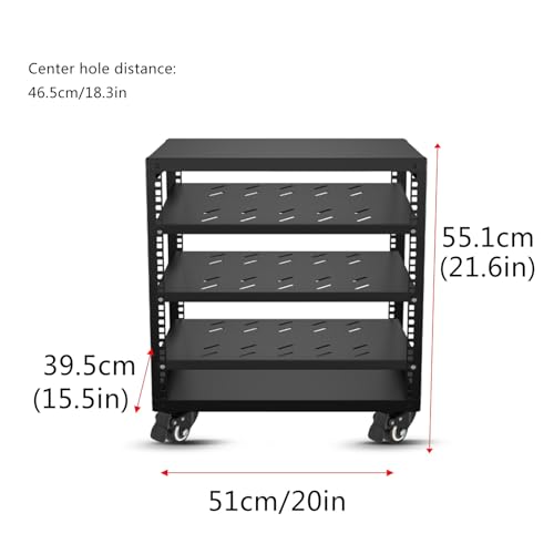 Support multimédia AV de salon avec meuble rack audio intégré - 2