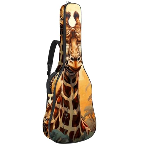 Sac pour guitare acoustique antichoc pour protéger votre instrument de l'eau et des coups