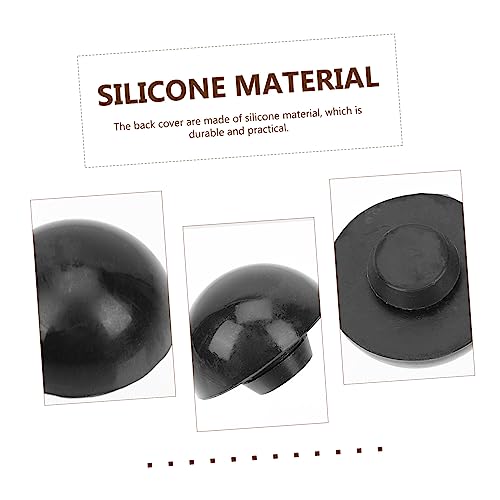 Hemoton 12pcs Ethereal Drum Soportes de Silicona para Tambor de Mano Almohadillas para Pies Reemplazo miniatura 7