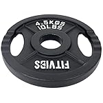 Signature Fitness Cast Iron Plate Weight Plate for Strength Training and Weightlifting, Standard or Olympic, Multiple Sizes - Image 3