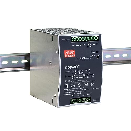 Convertidor de fuente de alimentación DDR 120W 12V 10A CC/CC Carril DIN industrial DDR-120B-12 Transformador de controlador de fuente de alimentación conmutada for automatización de fábrica Equipos el