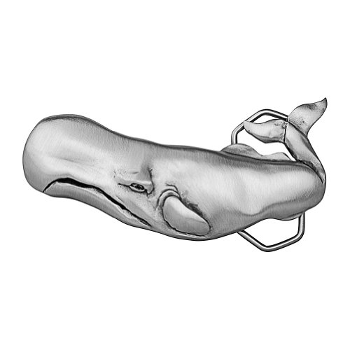 Indiana Metal Craft Sperm Whale 3D Belt Buckle 03-EX79 IMC-Retail
