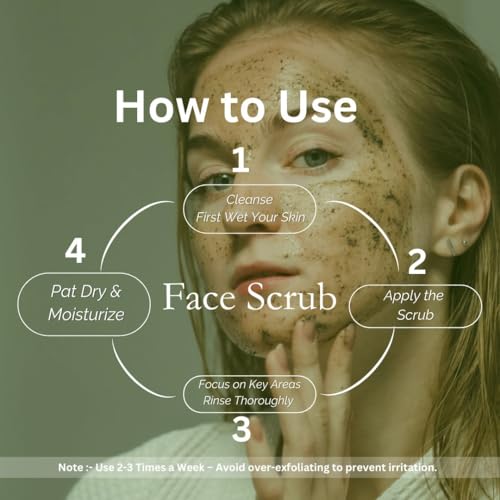 Image of Khadi Neem, Tea Tree & Tulsi Face Scrub 100g | Exfoliating Scrub for Acne, Dead Skin & Oil | Unclogs Pores, Soothes & Refreshes Skin | For Men & Women | All Skin Types