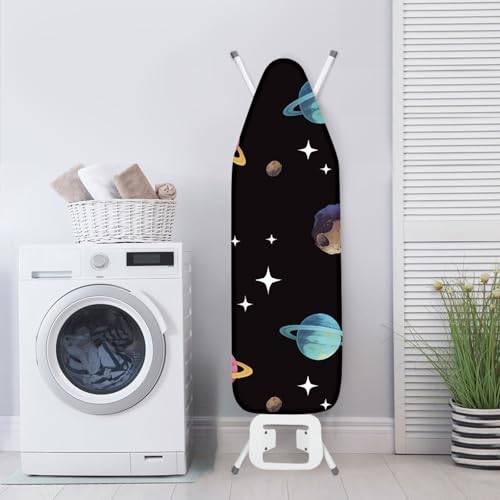 Housse table à repasser coton 140x45 cm pour simplifier le linge de la famille
