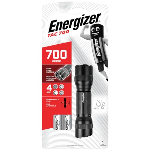 Lampe torche LED Energizer métal pour camping et urgences de nuit