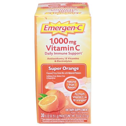 Emergen-C Super Orange, 30 pack, .32 oz each