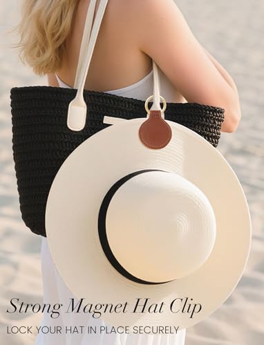 Niveaya Magnetic Hat Clip for Travel on Bag - Magnet Storage Hook, Vacation Traveling Essentials Accessory4