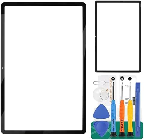 for Samsung Galaxy Tab S7+ Screen Replacement for Samsung Galaxy Tab S7 Plus Front Glass Panel Replacement T970 Outer Lens Glass SM-T970, SM-T976B Repair Parts (Not Digitizer)