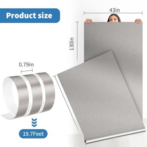 Jradm PCER-01 Faraday Fabric 43 Inch X 130"+ 236"L Tape, Military Grade Faraday Cloth For Shielding Rfid, Emp, Emf thumb #6