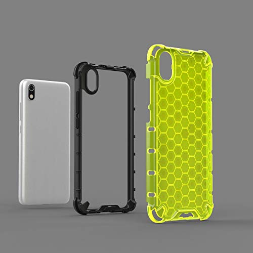Image of Glasgow | for Mi Redmi 7A Back Case Cover for Mi Redmi 7A with 4 Bumper Corners and Military Grade Protection - Black