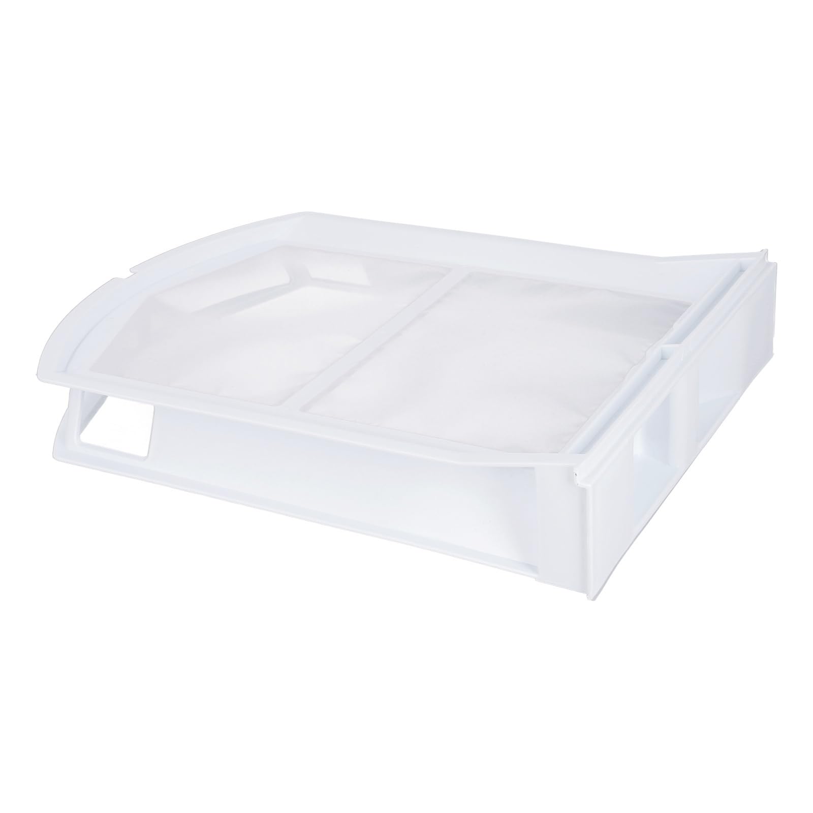 LUTH Premium Profi Parts Flusensieb kompatibel mit Miele 6244611 Weiß | Ersatz für 5801010 6244610, Türfilter, Kunststoff, 322x254x60 mm, 255 g