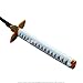 38” Munetoshi Unsharpened Steel LARP Cosplay Anime Shinobu Kocho Demon Sword w/Scabbard Costumes