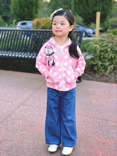 Disney Frozen Stitch Princess Minnie Mickey Spiderman Girls/Boys Zip Up Hoodie Fall Zipper Sweatshirt Jacket Toddler-Big Kid3