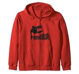 Parkour - Trazador para niños Sudadera con Capucha