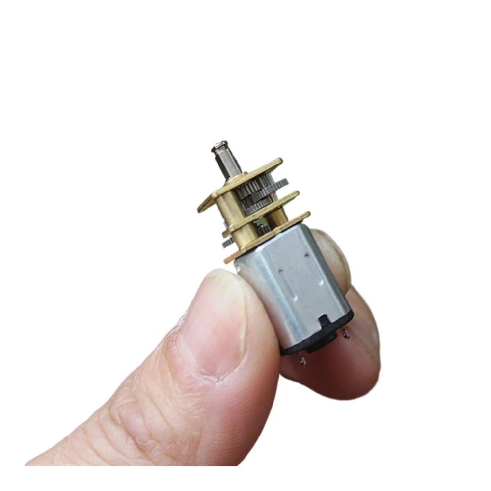 Engrenages métalliques N20 motorisés 3V avec roue dentée intégrée