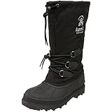 Kamik Women's Canuck Snow Boots Black 11 & Toe Warmers Bundle