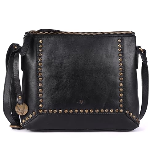 Vilenca Boho Studded Crossbody Bag