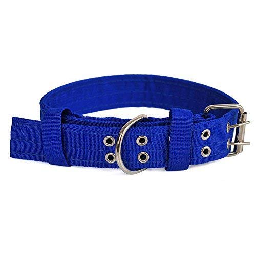 Pets Empire Pet Dog Metal Buckle 2-Rows - Nylon Fabric Belt Strap Adjustable Collar for Heavy Dogs (Color May Vary) (B074L4MJX6) Amazon Price History, Amazon Price Tracker