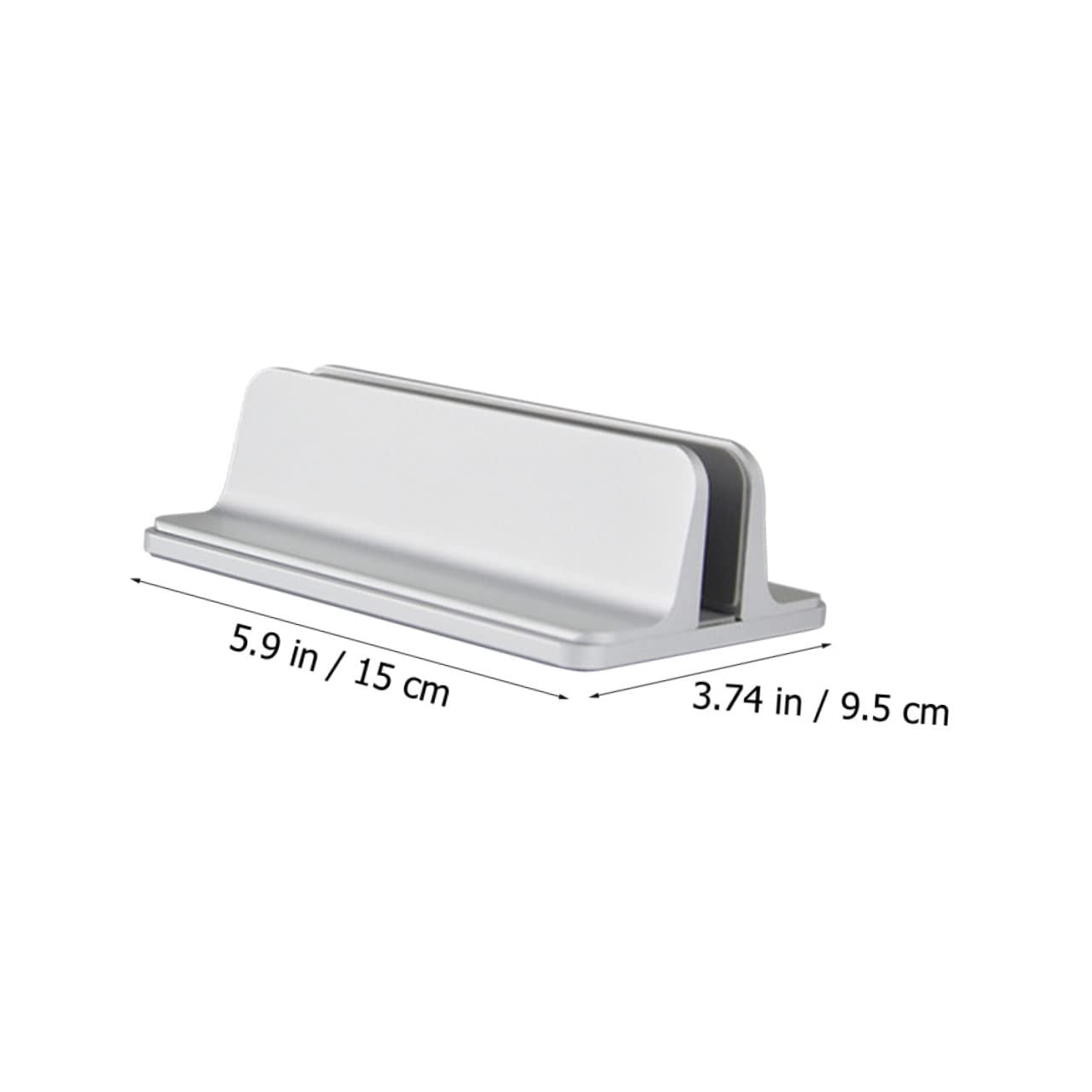 Supporto Verticale Per Laptop in Lega Di Alluminio Base Per Tablet Supporto Da Tavolo e Portatile Resistente All e Durevole