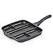 Produktbild Melianda MA-18350 Multi-Grillpfanne 5 in 1; Aluminiumguss;  49 x 33 x 6,5 cm