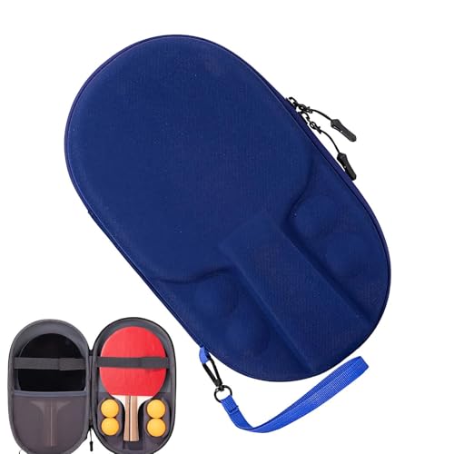 卓球ケース - ハードシェルパドルバッグ、耐摩耗性ハード卓球ケース、大人、子供、プレーヤー、アウトドア、インドアスポーツ、ゲーム、トレーニング、学校、スタジアム用。