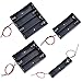 TWTADE 8PCS Battery Holder Case in Series Double 1/2/3/4 Slots 3.7V with Wire Leads for 18650 Battery I-034