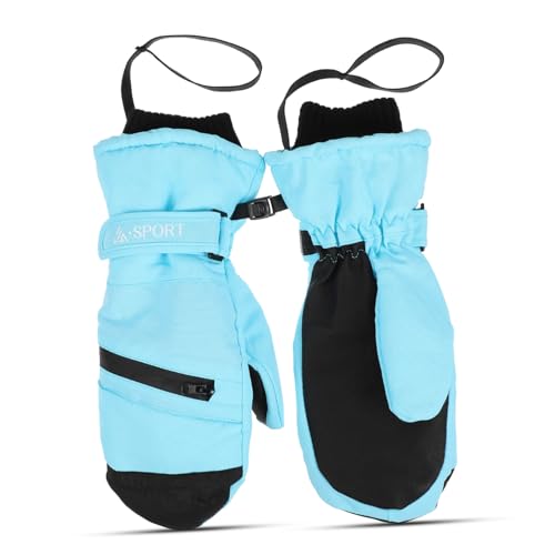 Moufles hiver femme pour ski, randonnée et promenade chien