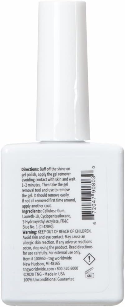 ForPro Expert Jiffy Gel Polish Remover, Removes All Brands Gel Polish in Less Than 5 Minutes, Quick & Easy Gel Removal, No Foil Wrapping or Soaking Needed, 0.5 Fl. Oz. : Beauty & Personal Care