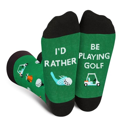 AGRIMONY Funny Golf Lover Socks