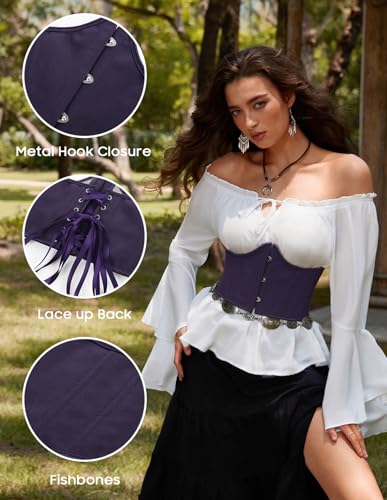 Scarlet Darkness Womens Underbust Corset Belt - image 2