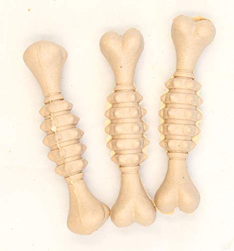 Image of Gnawlers DogsNCats Oat Bone, Healthy Dog Bone with Oat Flour, Prebiotic, Multi-Vitamins and Essential Oils, 25 in 1, 225gm, Pack of 10 Sold by DogsNCats