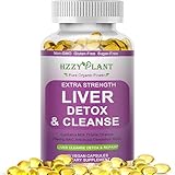 Liver Cleanse Detox & Repair Softgel Capsules,Herbal Liver Health Support Milk Thistle Supplements with NAC Artichoke Dandelion Root,15-in-1 High Absorption Liver Detox Supplements,Non-GMO,60 Servings